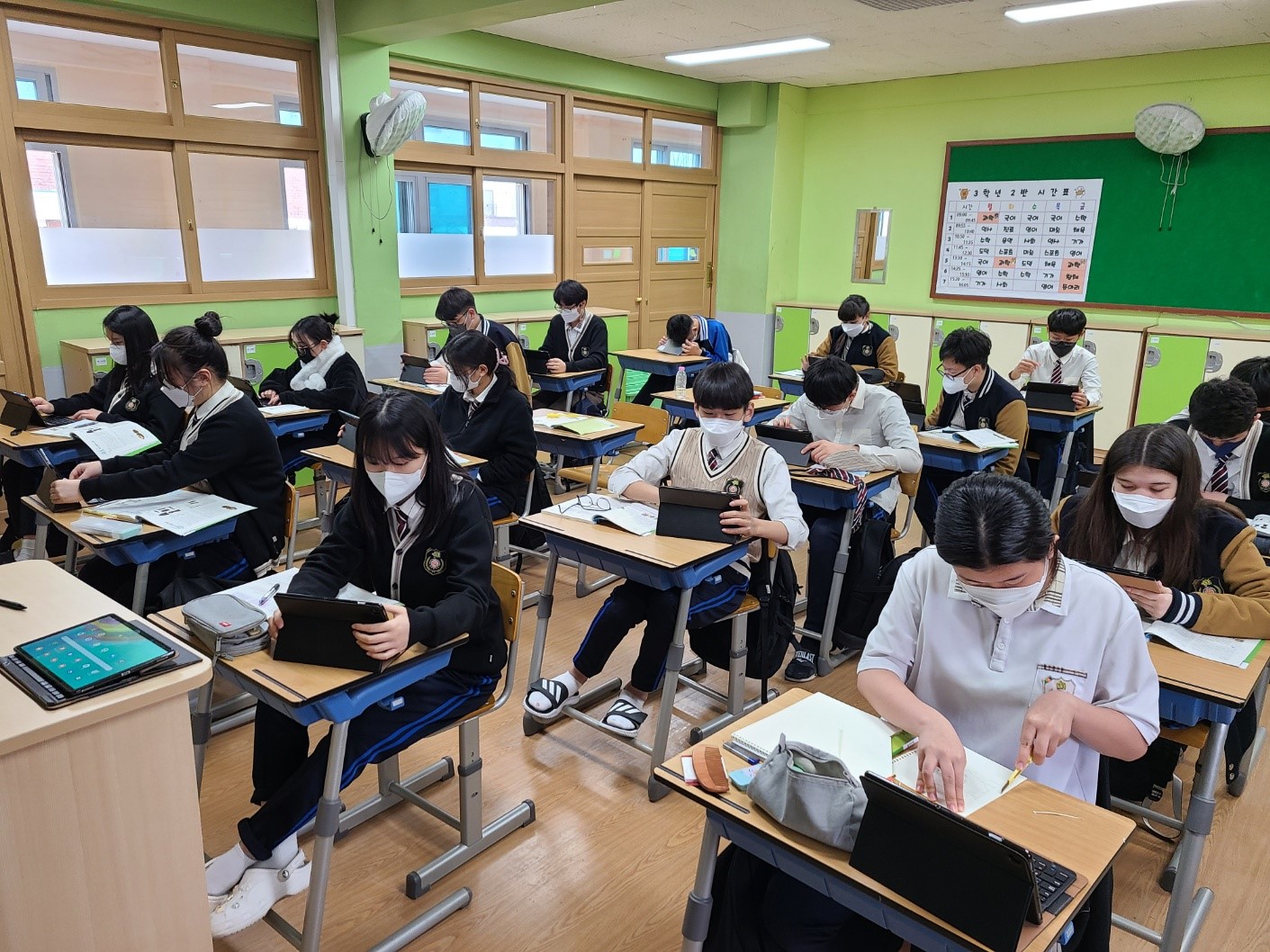 에듀테크를 사용한 이후의 모습