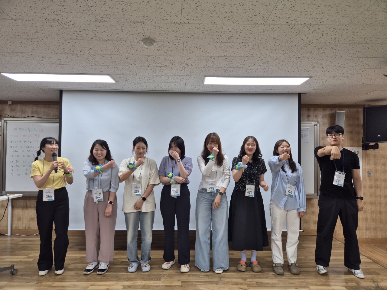 ▲ 6월 성장교실 생활교육 팀 선생님들