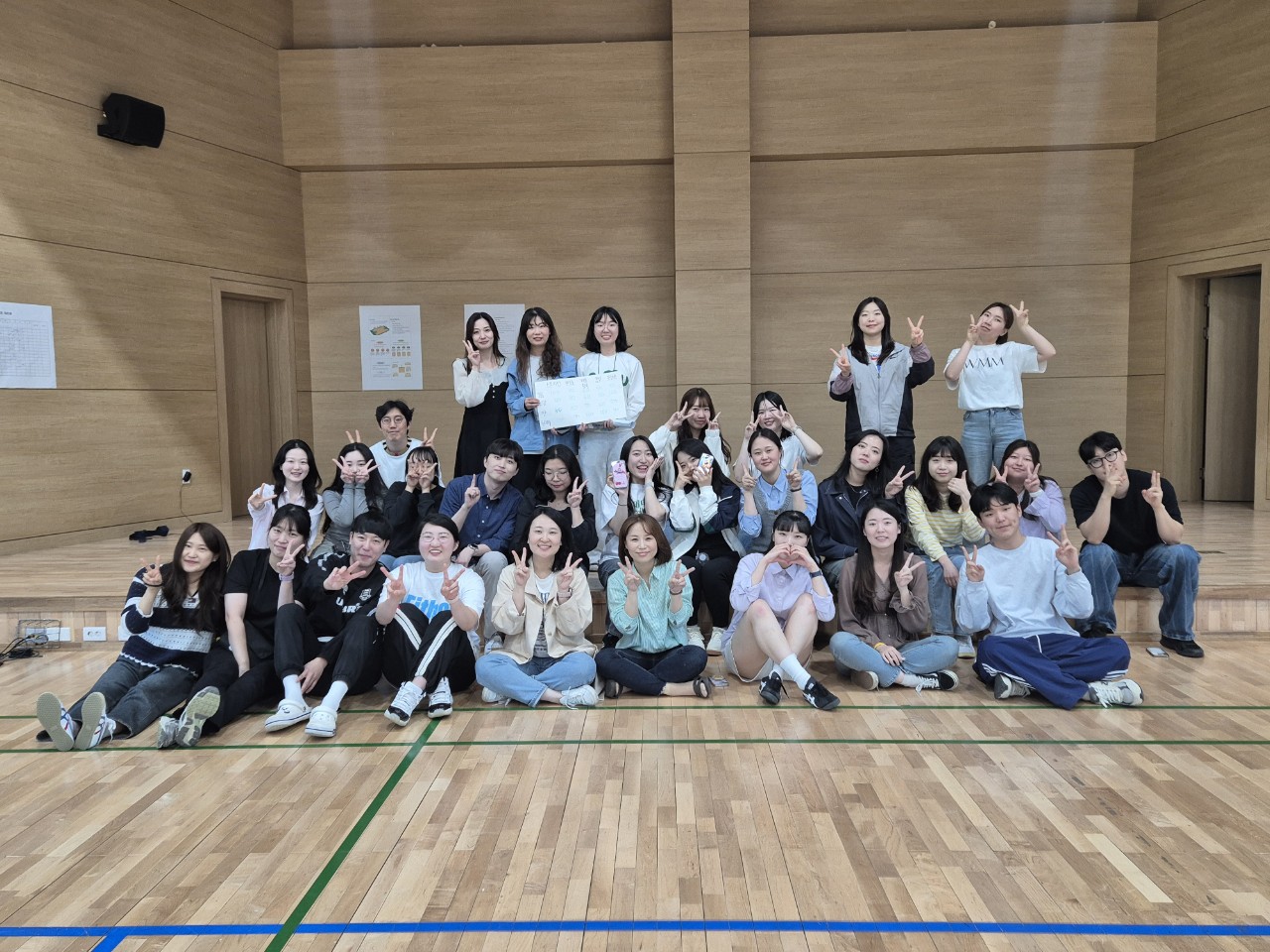 ▲ 활동 종료 후 찍은 단체 사진