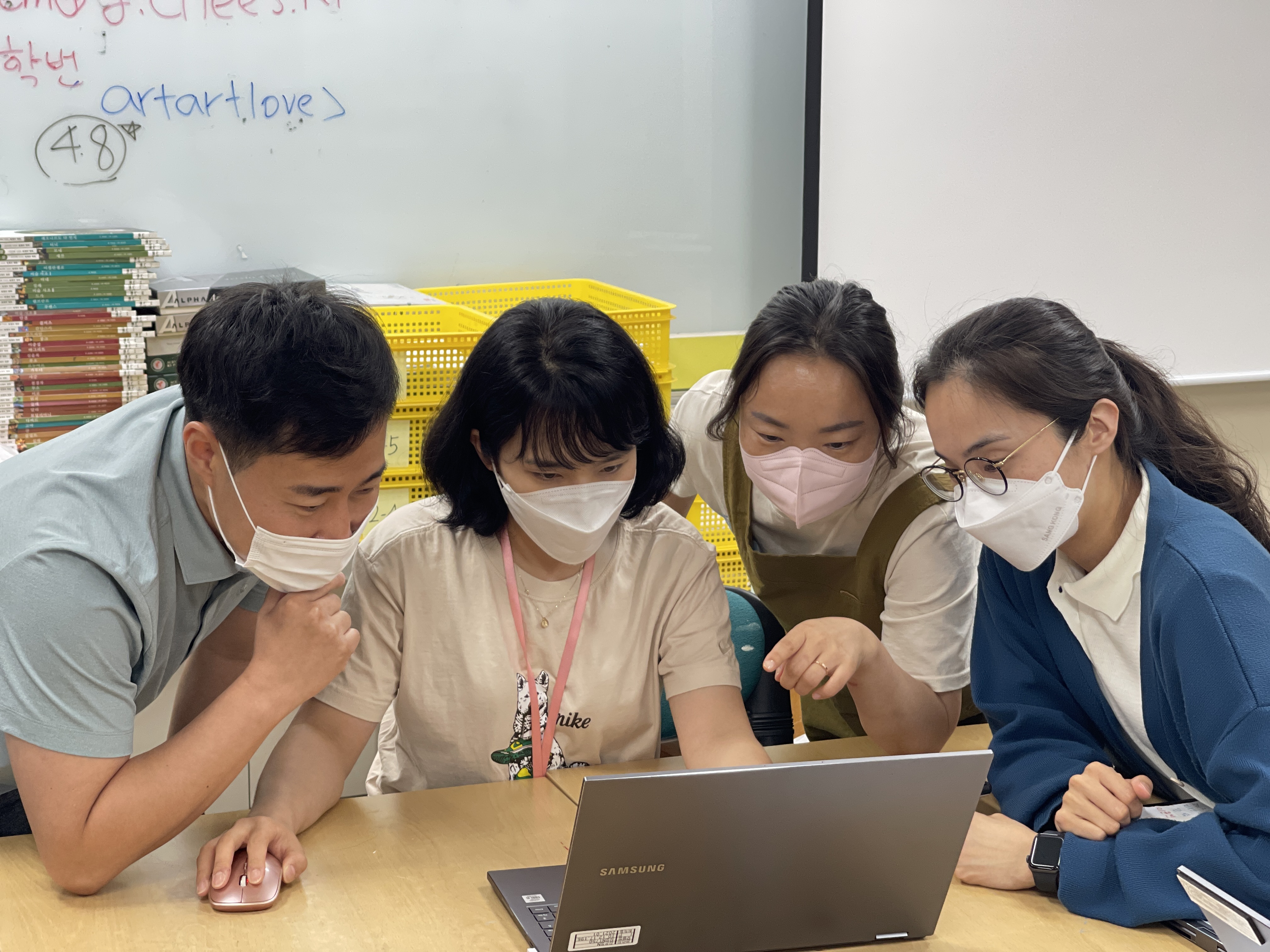 ▲ 천안새샘중에서 최종 리허설