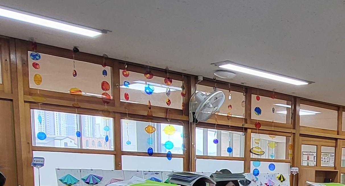 ▲ 태양계 행성 모빌