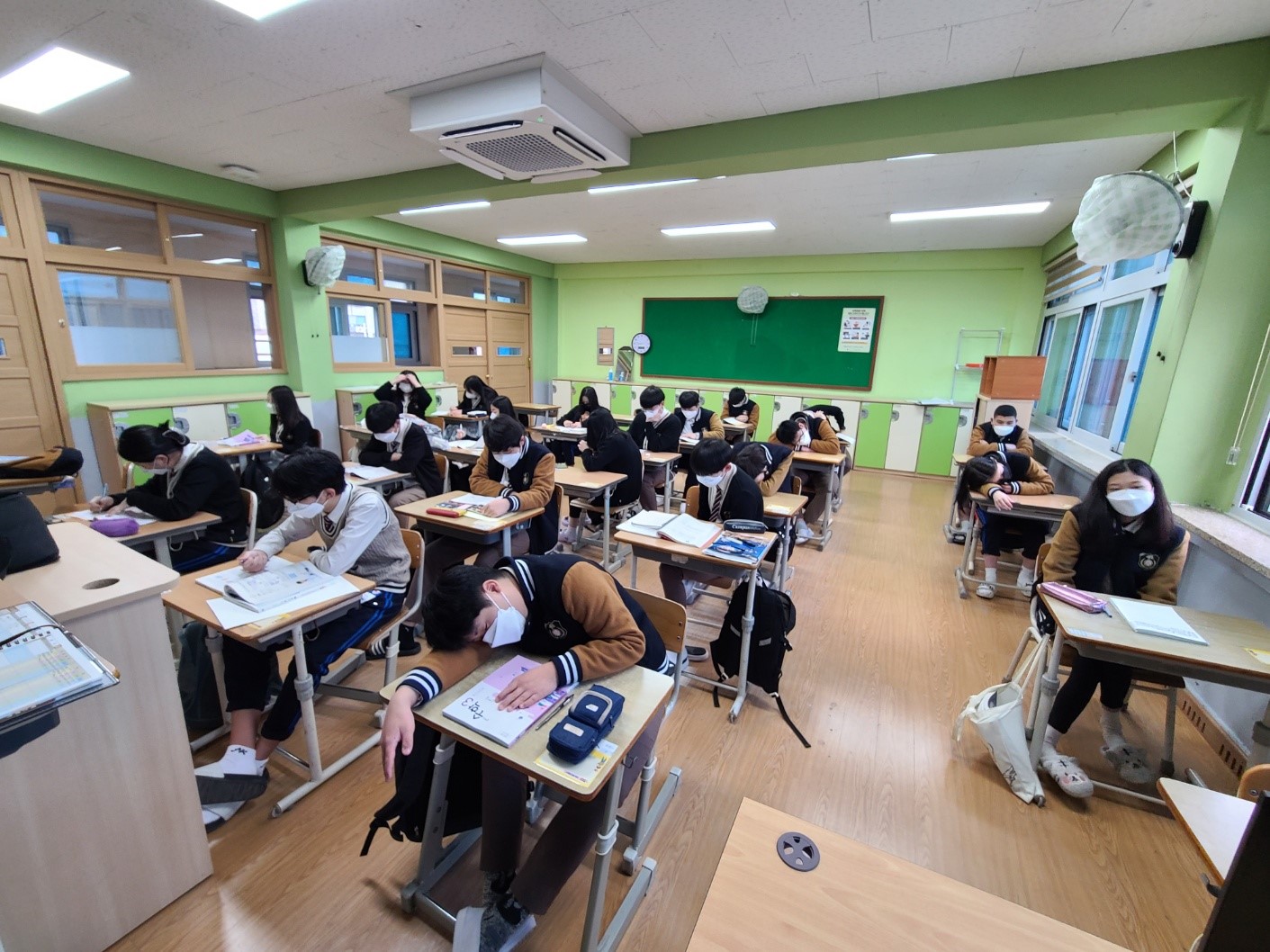 에듀테크를 사용하기 전의 모습